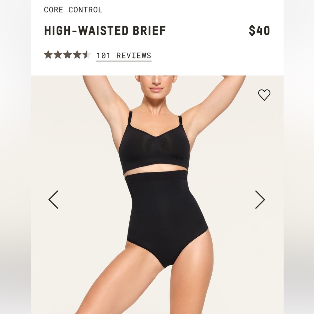 New Skims with Pouch high waisted brief